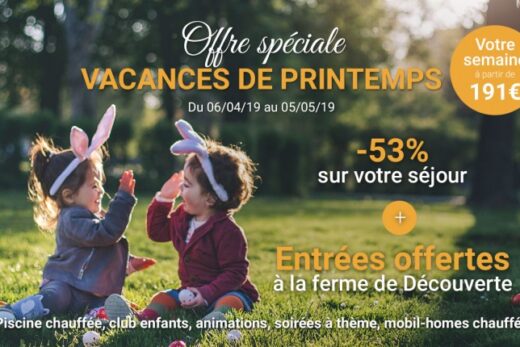 NOUVEAUTÉ – Découvrez les animations des vacances de Pâques au Camping Paradis Le Pearl ****