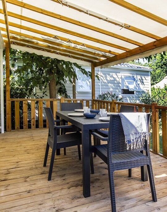 Mobil-home confort 3 bd – 1/7 pers
