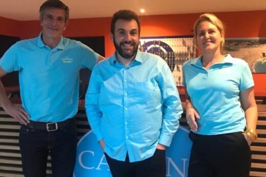 Laurent Ournac en visite au Camping Paradis Le Pearl !